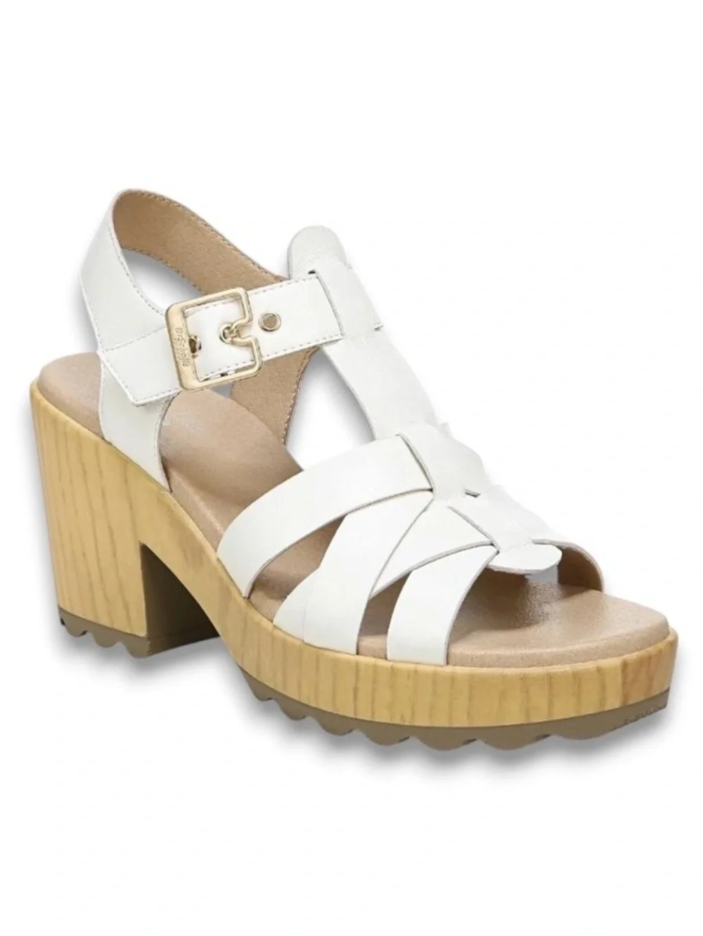 Dr. Scholl’s Wild Nights Tawny Birch Platform Sandals Size 7.5